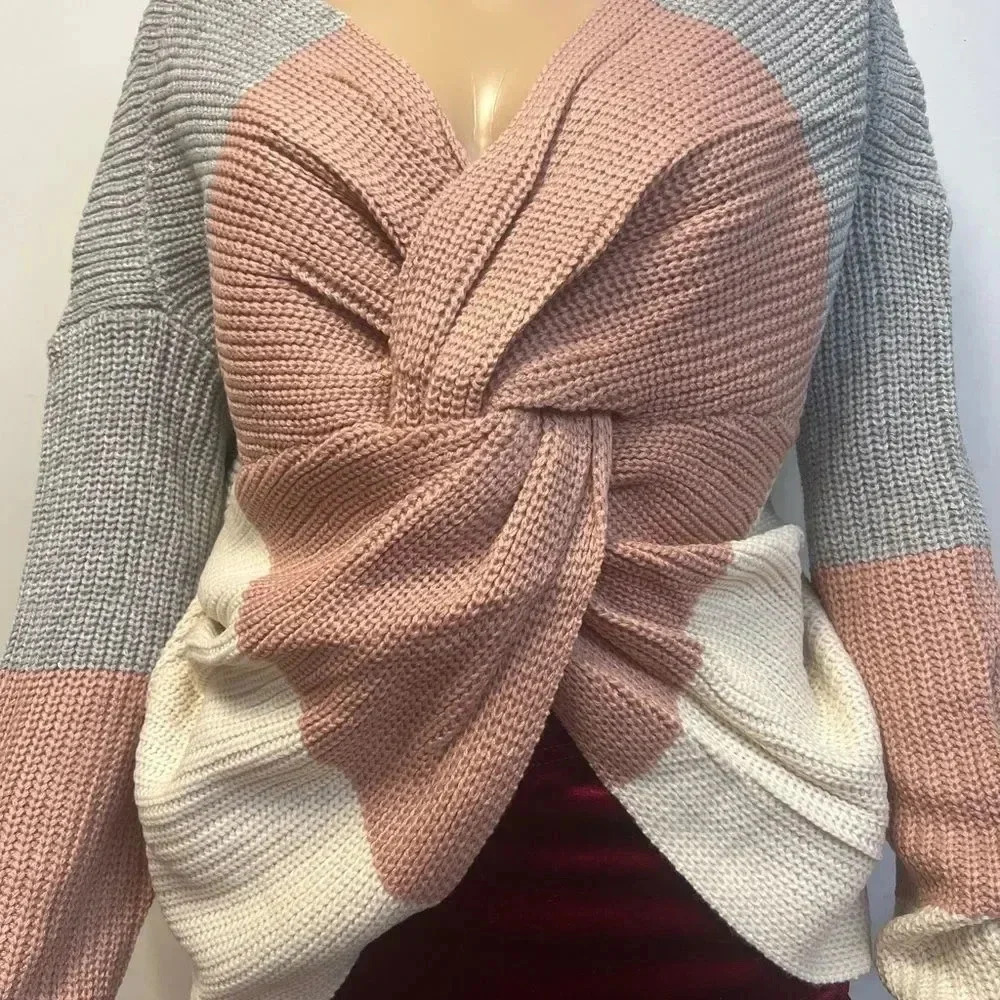 Main strip Multicolor Knit Sweaters - Picture 8 of 9